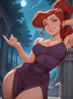 [Phan Desire] Megara - Hercules [AI Generated]