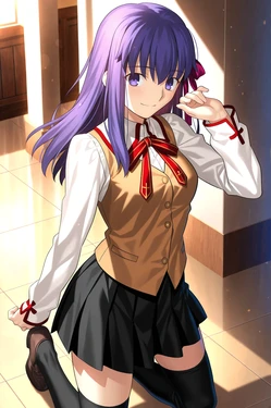 [社畜サーバント] Sakura Matou 74P - Fate Stay Night [AI Generated]