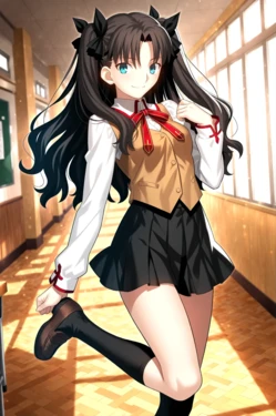 [社畜サーバント] Rin Tohsaka 86P - Fate Stay Night [AI Generated]