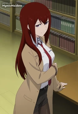 [MysticMaidens] Kurisu Makise - Steins;Gate [90 pics Full Set] [AI Generated]