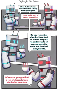 Coffee the for Robots [Comic]