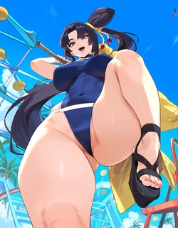 Lucyla803 ushiwakamaru (swimsuit assassin) (first ascension) {fate} x BBC [Request] (300+ extra images) [AI Generated]