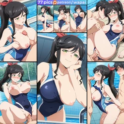 [wapai] Wakana Kinme (Swimsuit) 金目 綿花奈 [AI Generated]