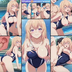 [wapai] Honami Ichinose (Swimsuit) 一之瀬 帆波 [AI Generated]