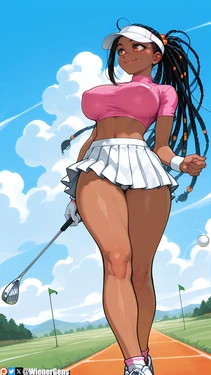 [WienerGens] Kiara invites you to tee time [AI Generated]