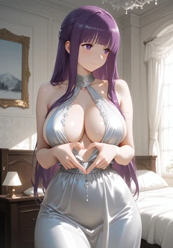 [ReverendGreatLove] Fern (Frieren: Beyond Journey's End) / Dress | 148 Pics (Patreon) [AI Generated]