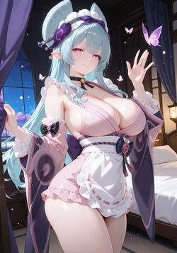 [ReverendGreatLove] Yumemizuki Mizuki (Genshin Impact) | 105 Pics (Patreon) [AI Generated]