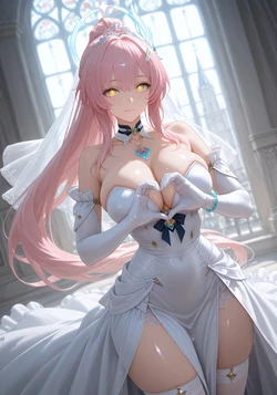 [ReverendGreatLove] Aemeath (Wuthering Waves) / Bride | 80 Pics (Patreon) [AI Generated]