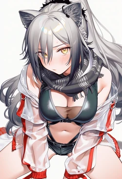 [Gb_5] 260805 [Arknights] Schwarz [AI Generated]