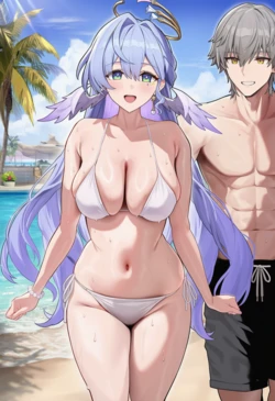 [Hotaru] Robin Beach NTR [Ai Generated]