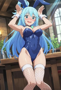 [Mackensky] Aqua [66 images] (Patreon) [AI Generated]