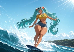 [Miyu] Brazilian Miku: Sun-Kissed [AI Generated]