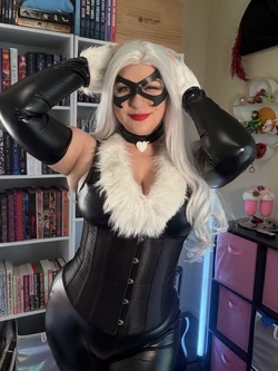 BCharlotteD - Romper Black Cat