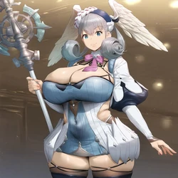 (M4k03_ ) Xenoblade: Melia [ AI Generated ]