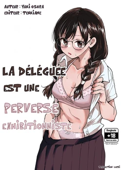 [Tenkiame (Yuki Osora)] Class no Iinchou ga Roshutsuheki no Aru Hentai-san datta | La Déléguée est une Perverse Exhibitionniste [French] [Lopxi]
