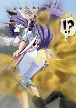 [Unoroute (UnoUsaya)] Behind Enemy Fart Attack & Kemono Woman Pooping Outdoor