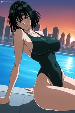 [Digital Waifu Gallery] Fubuki - One-Punch Man [Tier 2] [Summer Pack 2026] [AI Generated]