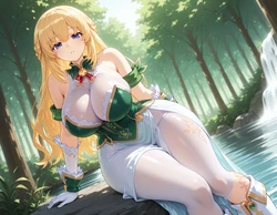Loratta - Vert (Hyperdimension Neptunia) (AI Generated)