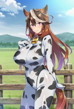 [コクオウ] シンボリルドルフ 牧場で [AI Generated]