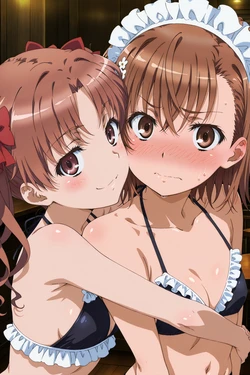 (Thebardspirit) Misaka Mikoto and Shirai Kuroko [AI Generated]