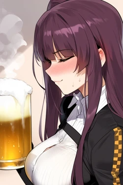 [DatChoccyFlavor]  [Girls' Frontline] WA2000 bar date [AI Generated]