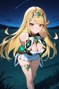 [ufiaw] Mythra -  (Xenoblade 2) Pregnant (433+332) [AI Generated]