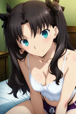 (Thebardspirit) Rin Tohsaka x Shirou Emiya [AI Generated]