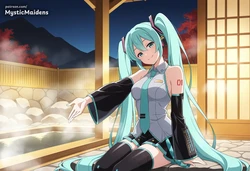 [MysticMaidens] Hatsune Miku - Vocaloid [94 pics Full Set] [AI Generated]
