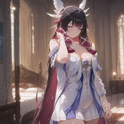 [kkleo] Columbina/コロンビーナ-genshin impact (AI Generated)