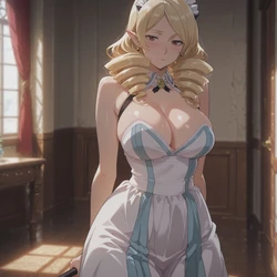 [kkleo] Horn Skuld-Seraph of the End Vampire Reign (AI Generated)