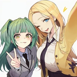 Shyzaka Rio & Kaede [AI Generated]