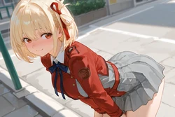 [clowenqq (krowenx)] Chisato - Lycoris Recoil (Patreon) [AI Generated]
