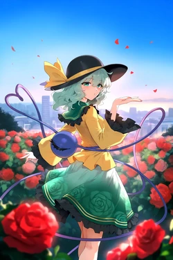 [DatChoccyFlavor]  [Touhou Project] Koishi's date [AI Generated]