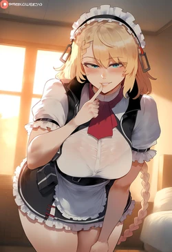 [DatChoccyFlavor]  [Girls' Frontline] G36 lusty cleanup [AI Generated]