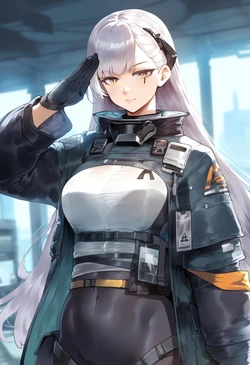 [DatChoccyFlavor]  [Girls' Frontline] Tololo reporting for duty [AI Generated]