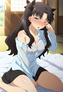 Mackensky - (Request) Seggs // Tohsaka Rin [40 images] (Patreon) [AI Generated]