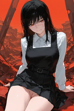 [clowenqq (krowenx)] Yoru - Chainsaw Man (Patreon) [AI Generated]