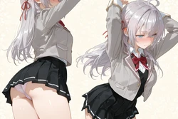[clowenqq (krowenx)] Alisa Mikhailovna Kujou - Roshidere (Patreon) [AI Generated]