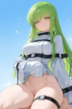 [clowenqq (krowenx)] C.C. - Code Geass (Patreon) [AI Generated]