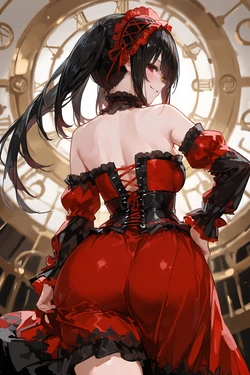 [clowenqq (krowenx)] Kurumi Tokisaki o - Date A Live (Patreon) [AI Generated]