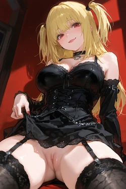 [clowenqq (krowenx)] Misa Amane - Death Note (Patreon) [AI Generated]