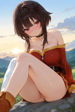 [clowenqq (krowenx)] Megumin - KonoSuba (Patreon) [AI Generated]