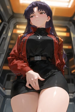 [clowenqq (krowenx)] Misato Katsuragi - Evangelion (Patreon) [AI Generated]