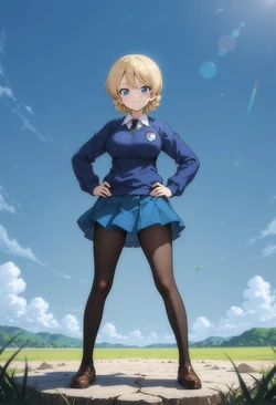 [ai_nano] 20250925_01 Darjeeling (GIRLS und PANZER) [AI Generated]