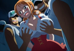 Nami & The Marines [AI Generated]