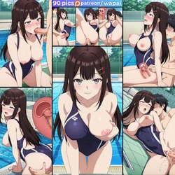 [wapai] Rion Enomoto (Swimsuit) 榎本 凛音 [AI Generated]