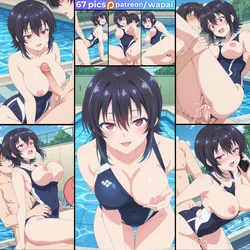 [wapai] Umi Asanagi (Swimsuit) 朝凪 海 [AI Generated]
