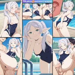 [wapai] Frieren (Swimsuit) フリーレン [AI Generated]