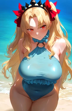 [Flowersbeautiful] 7b32.エレシュキガル(水着) BBC FGO【216p】[AI Generated]