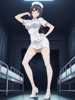 [Kurohime] 桜島麻衣（ナース）[AI Generated]